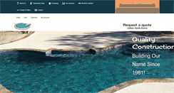 Desktop Screenshot of gunitepools.com
